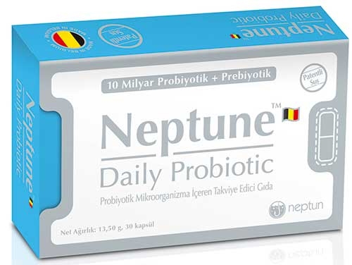 Neptune Daily Probiotic Prebiyotik Kapsül